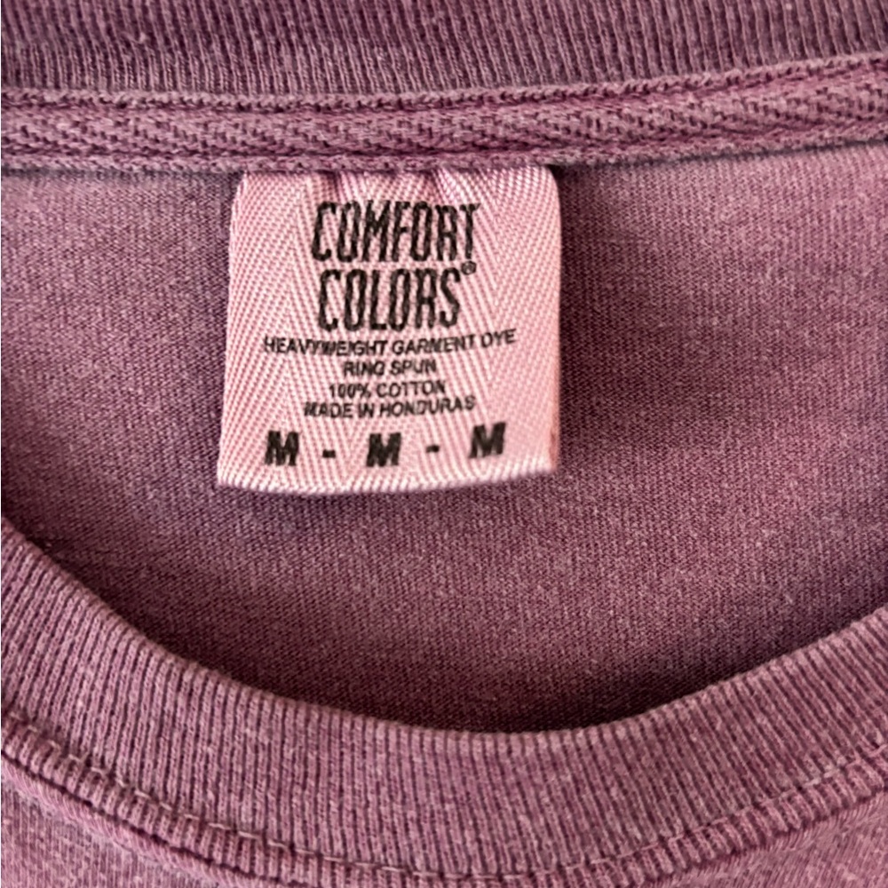 Comfort Colors Mauve Long Sleeve Shirt - Picture 2 of 3